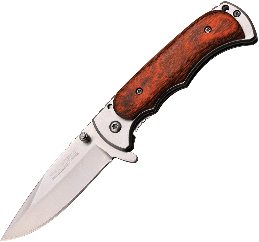 Tak-Force Pakkawood Folding Knife