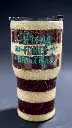 ✨ 30 oz Stainless Steel Tumbler – “Strong. Fearless. Beautiful.”