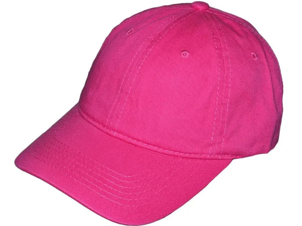 Hot Pink Low Profile Baseball Cap