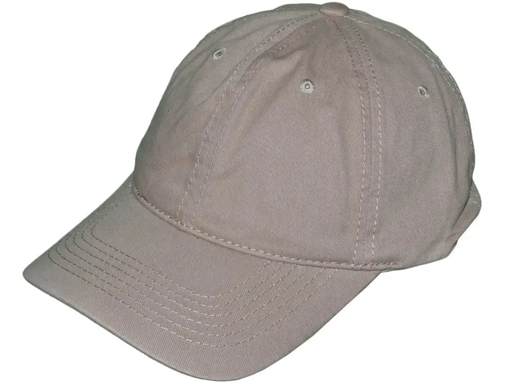 Khaki Low Profile Baseball Cap