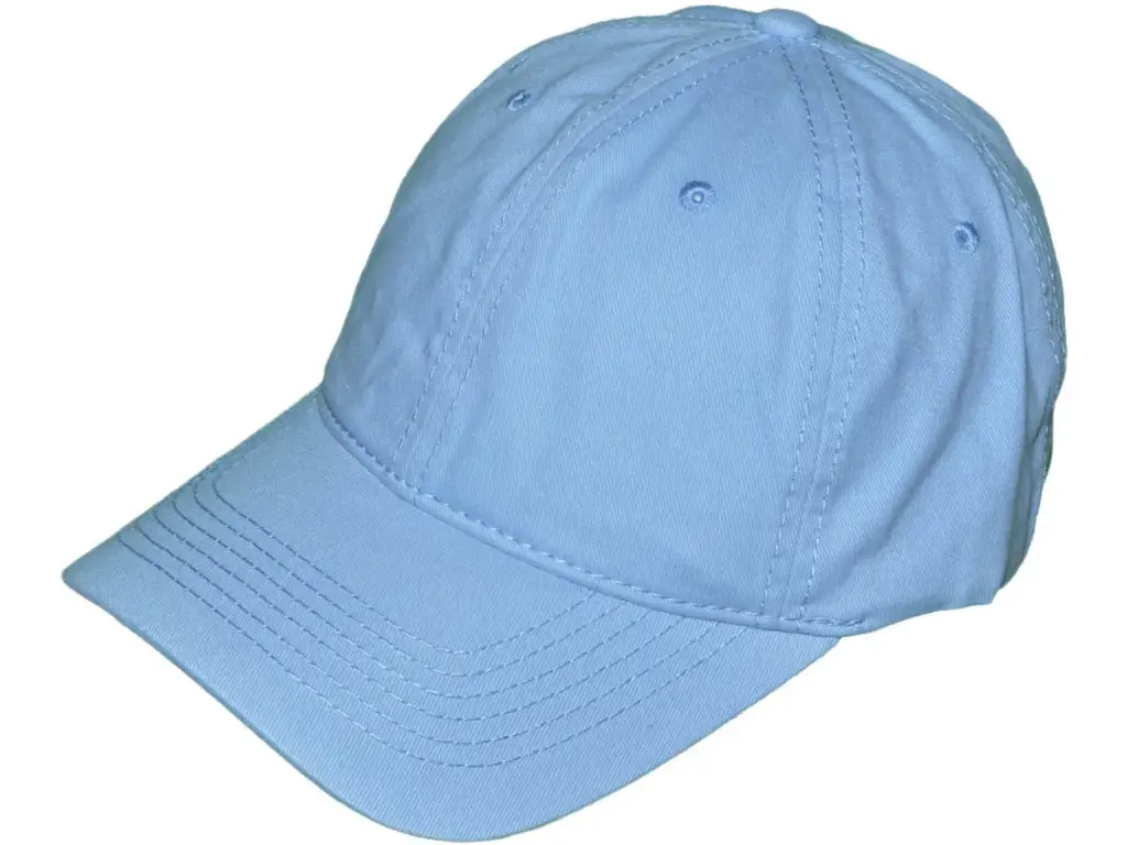 Light Blue Low Profile Baseball Cap
