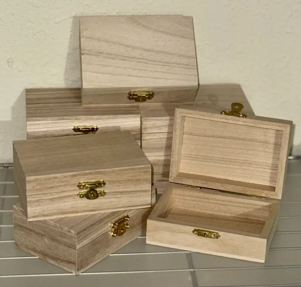 Wooden Keepsake Box