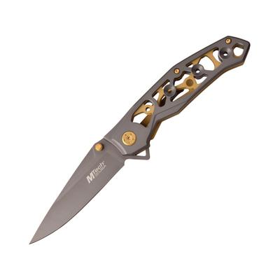 [MT1176GY] 4.5" Linerlock Gray Knife