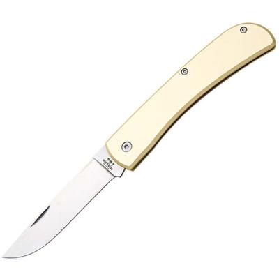 Yellow Aluminum Folding Pocket Knife