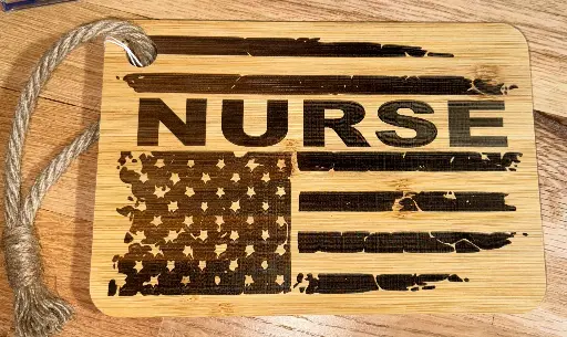Nurse Bamboo Cutting Board